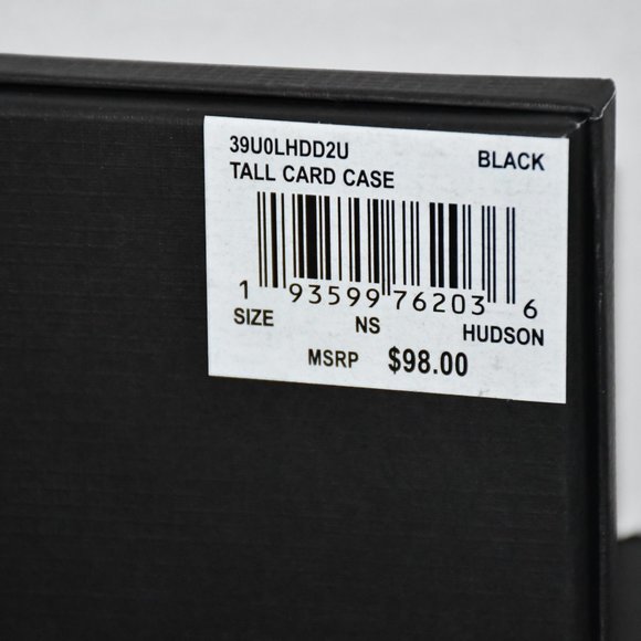 Michael Kors Tall Card Case in Black #39UOLHDD2U NWT - Picture 4 of 4